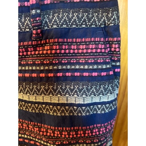 Ann Taylor LOFT Riviera Short Multicolor 100% Cotton Boho‎ Chic Casual Wear 8 - Picture 3 of 6